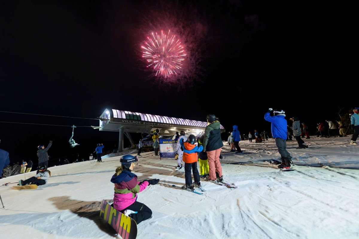 Friends at perisher ski resort
