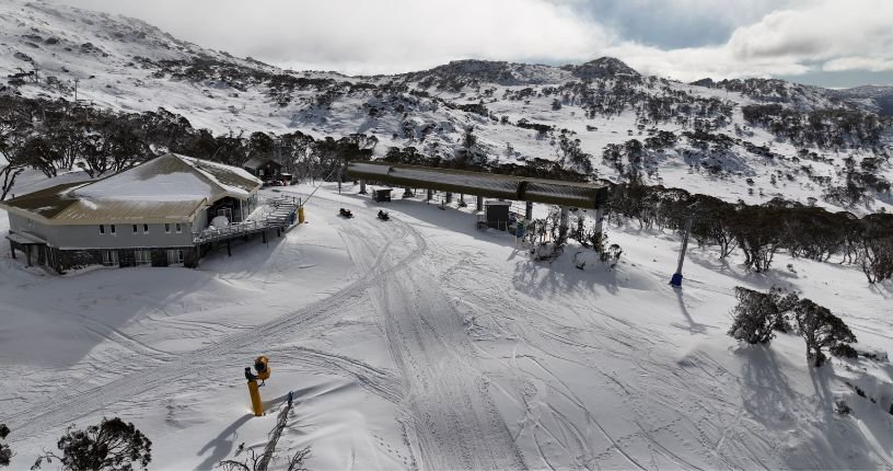 Perisher Quad Express Chairlift