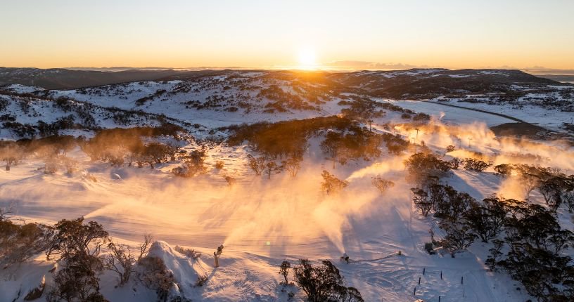 Perisher Morning Sunrise