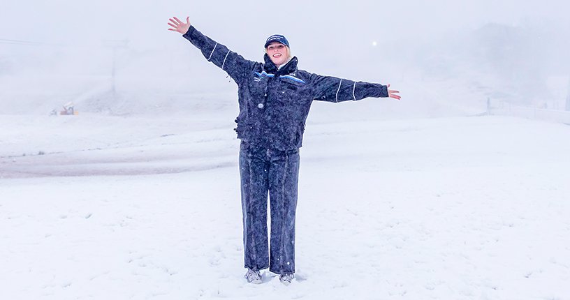 The First Snow of The Season is Here!