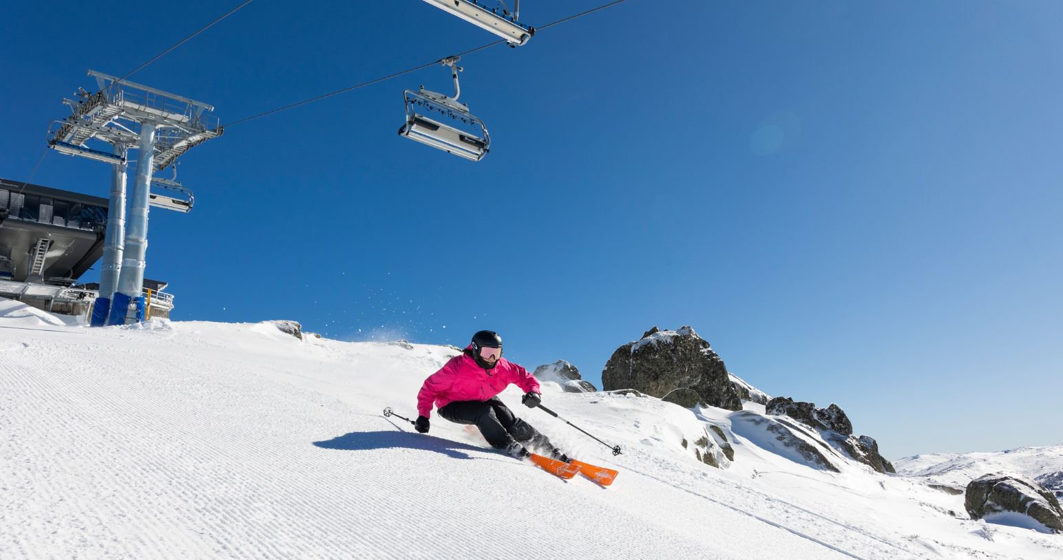 Mt Perisher Double chair c1963