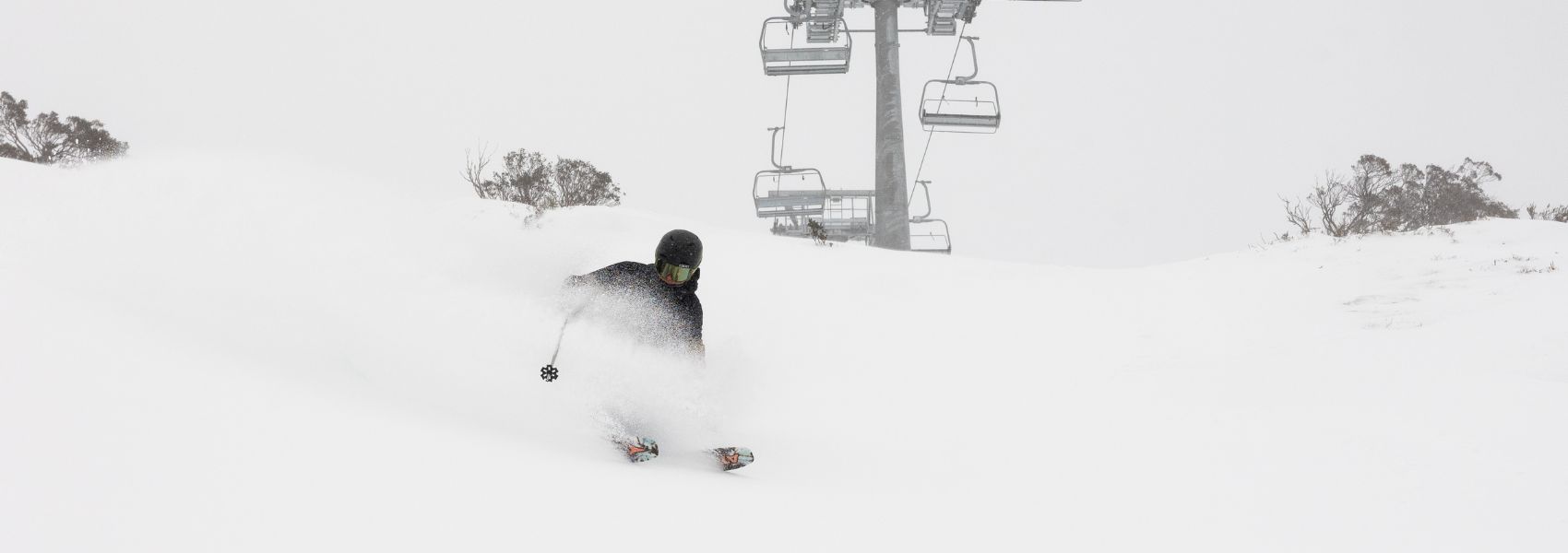 Fresh snow at Perisher