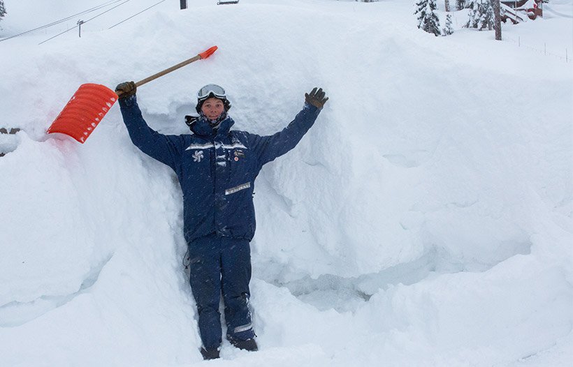 Northstar Big Snowfall