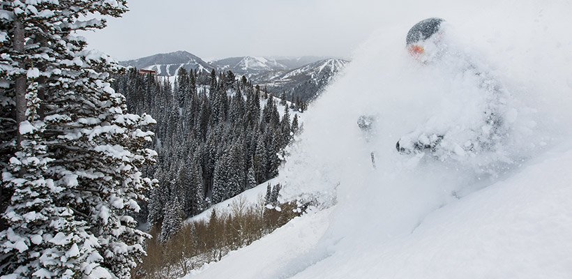 Skiing Park City Australia Day