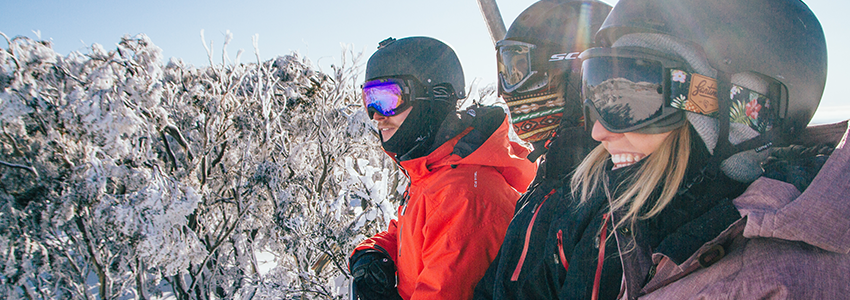 Perisher Groups Friends Chairlift Snow Holiday