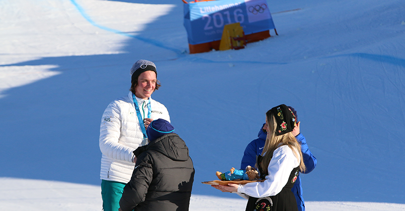 Alex Dickson Silver Medal YOG