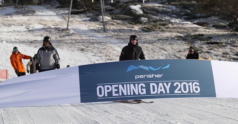 Banner Breaking Perisher Opening