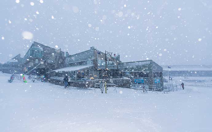 Perisher Snowfalls Front Valley