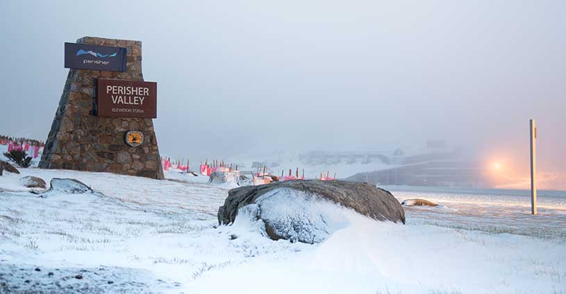 Perisher Welcome Snowfall