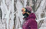 perisher front valley snowing thumbnail