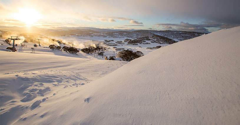 Perisher Now Tuesday Sunriise