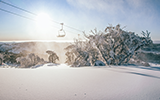 Morning sunrise at Perisher's Happy Valley Happy Valley Sunrise snowing perisher thumbnail