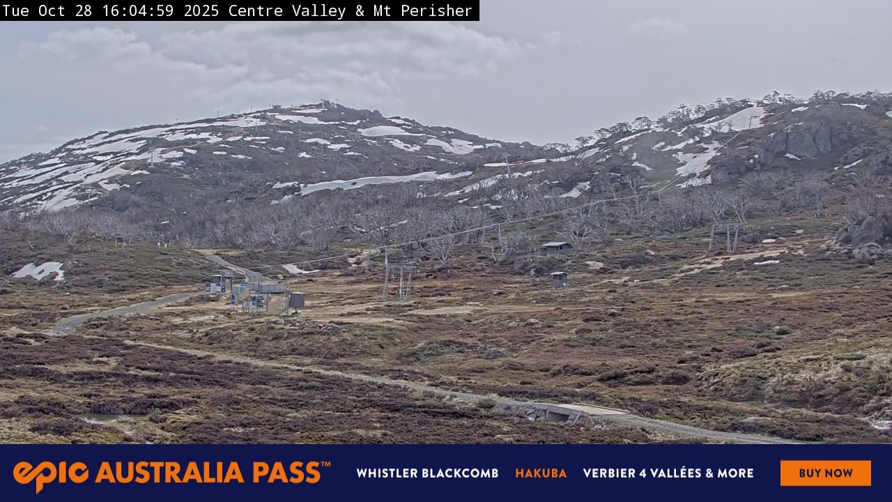 Centre Valley & Mt Perisher Snow Cam