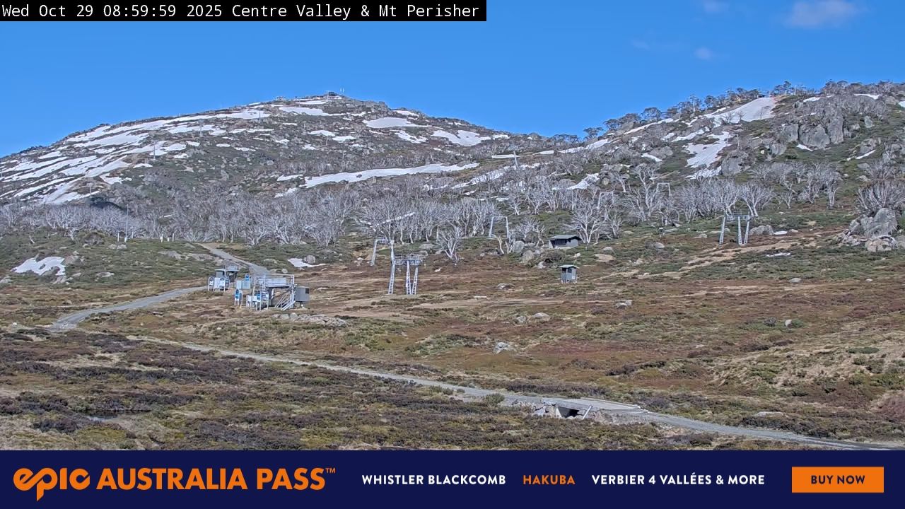 Centre Valley & Mt Perisher Snow Cam