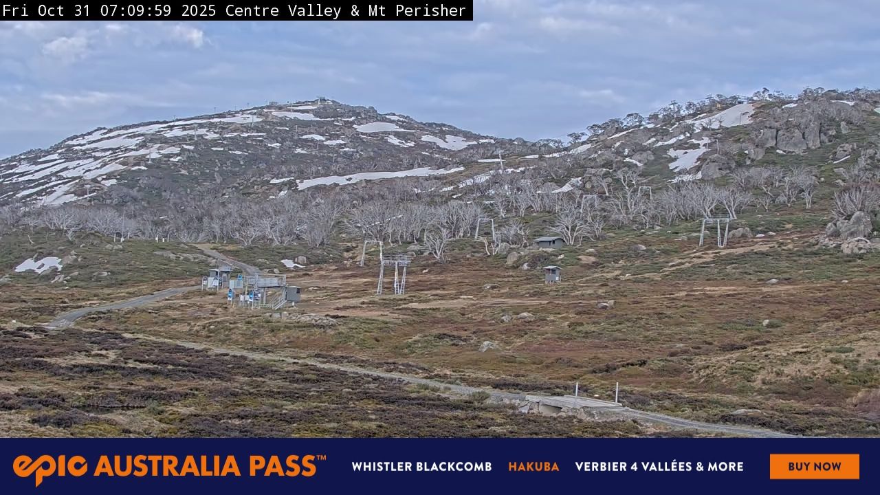 Centre Valley & Mt Perisher Snow Cam