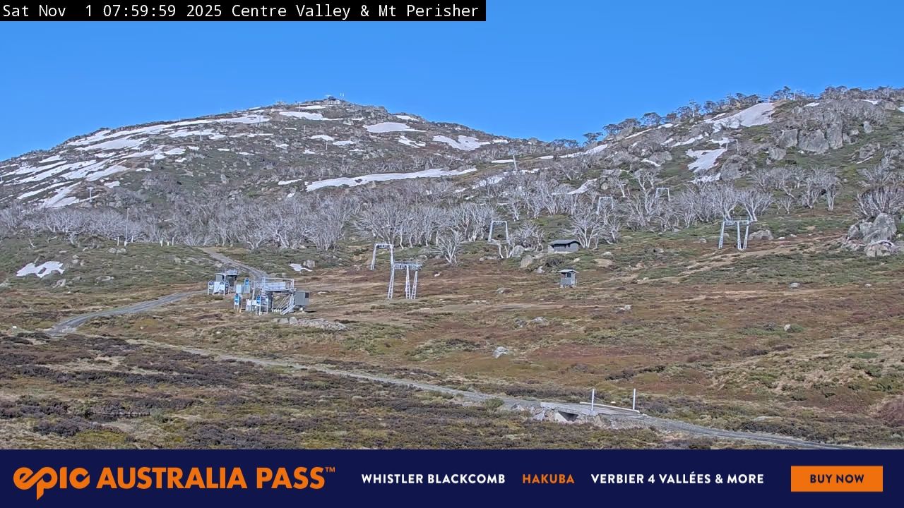 Centre Valley & Mt Perisher Snow Cam