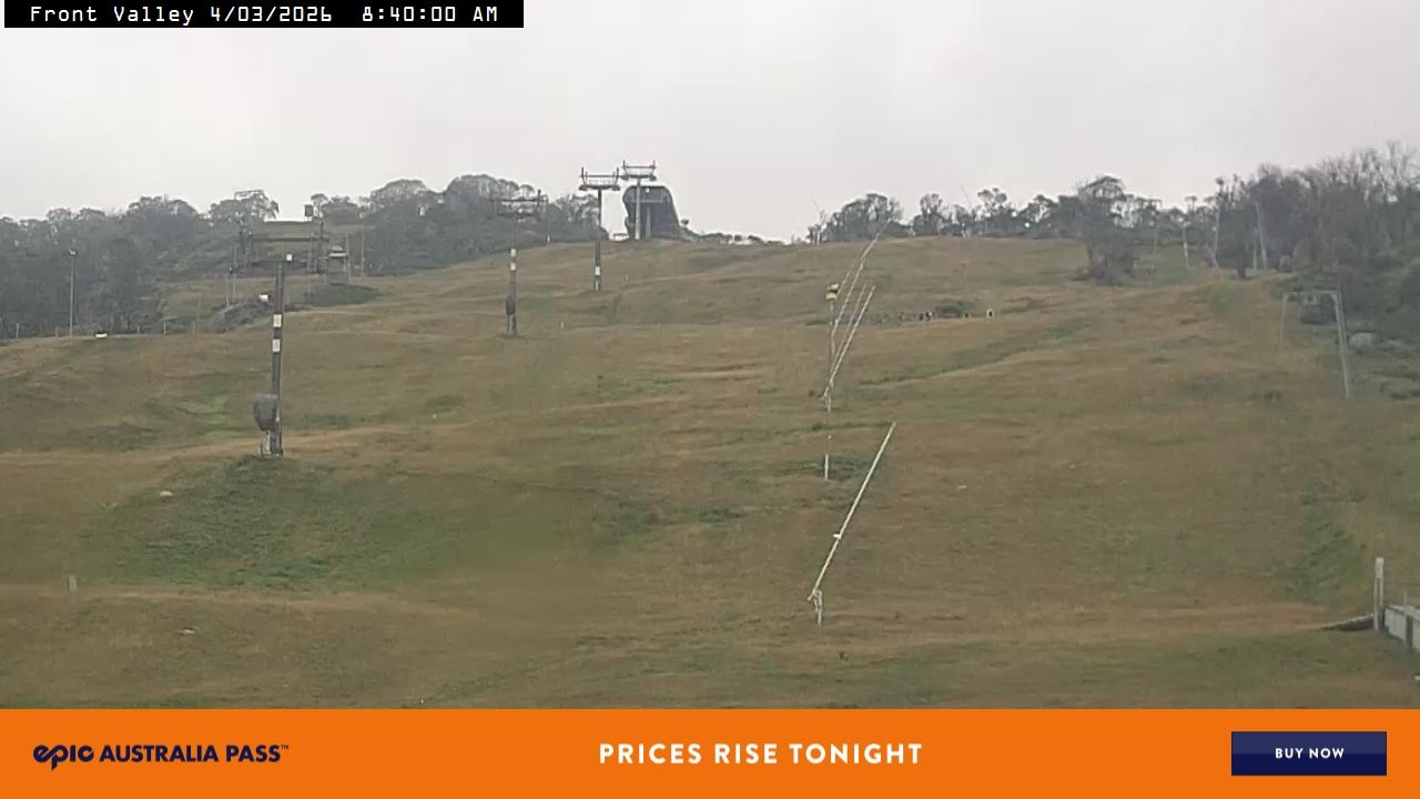 Front Valley Snow Cam, Perisher Front Valley Snow Cam, Perisher