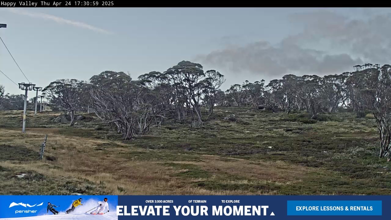 Live snow cam for Perisher at Happy Valley