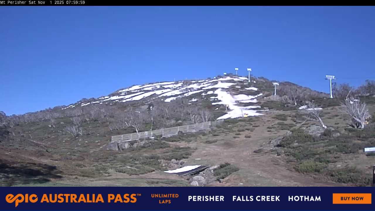 Mt Perisher Snow Cam