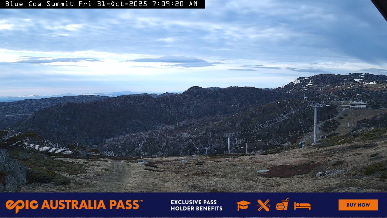 Blue Cow Summit Snow Cam