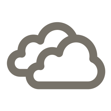Cloudy. Cloudy.