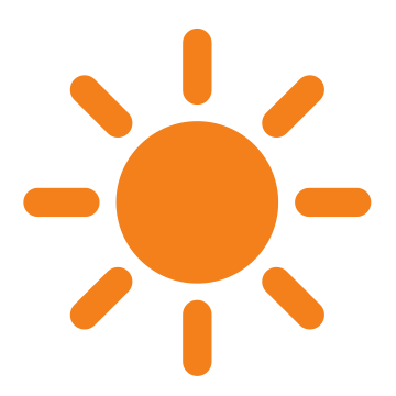 Sunny. NW winds tending NE Sunny. NW winds tending NE